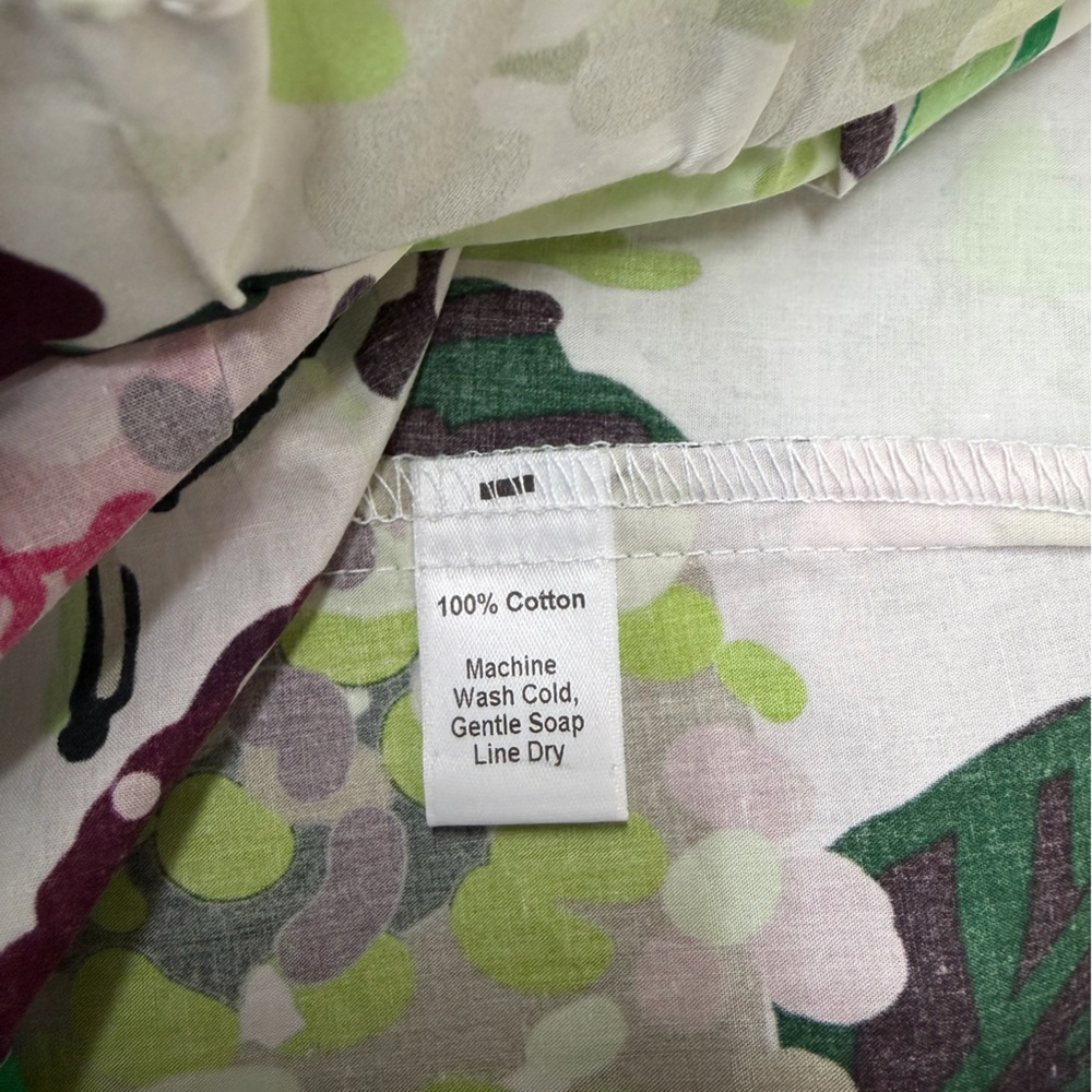 Lesley Evers Cotton Hydrangea Feminine Skirt - Picture 5 of 5